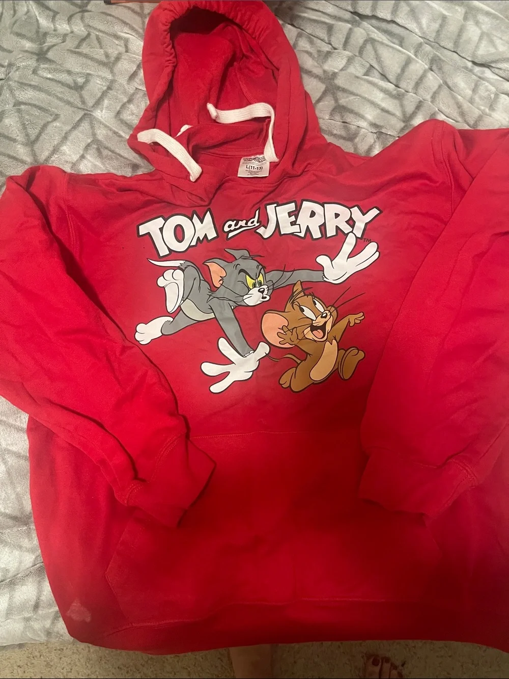 Kids Red Hoodie Sweatshirt